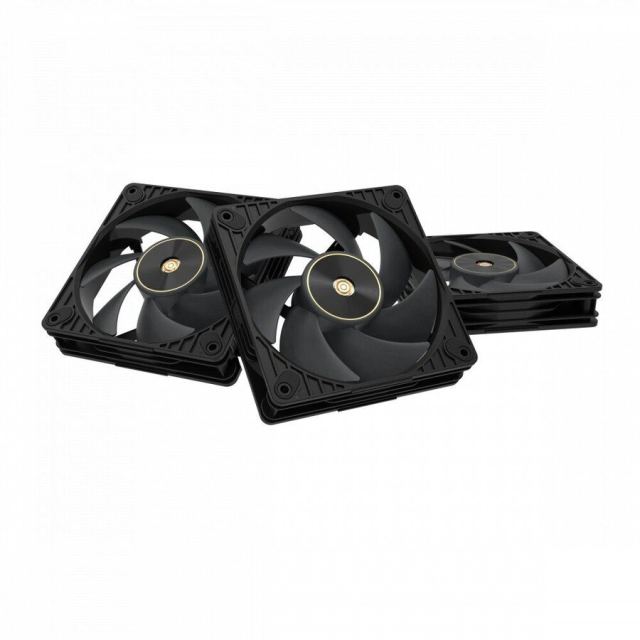 Asus Set Ventilatoare PC ASUS ProArt PF120, 120mm, FDB, 1400-3000 rpm, 47.4-104.8 cfm, 7.3 mmH2O, 3 bucati (Negru)