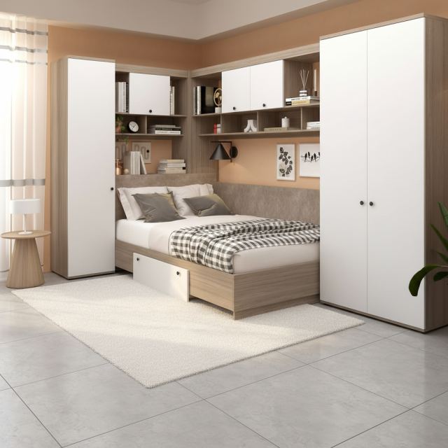 Dormitor pe colt AMBRO 10