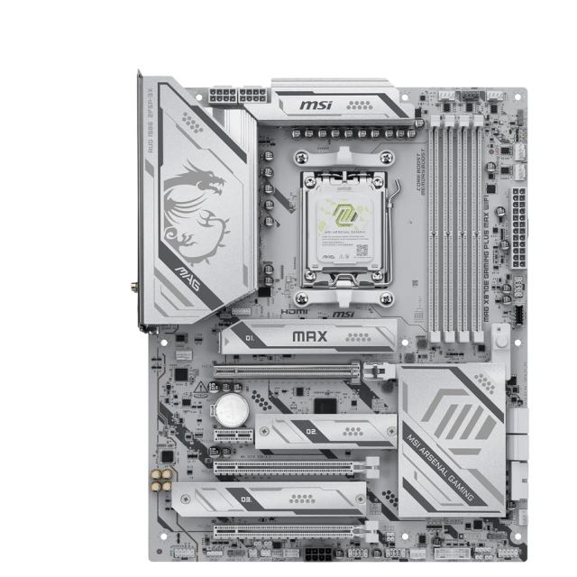 MSI Placa de baza MSI MAG X870E GAMING PLUS MAX WIFI, AMD X870E, Socket AM5, ATX