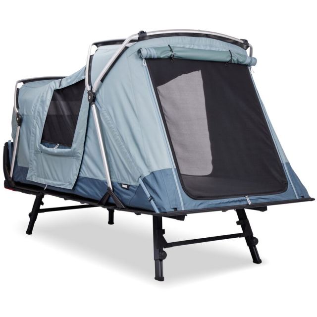 Thule Cort auto cu prindere pe carligul de remorcare, Thule, Outset, pentru 3 persoane, Albastru Ardezie