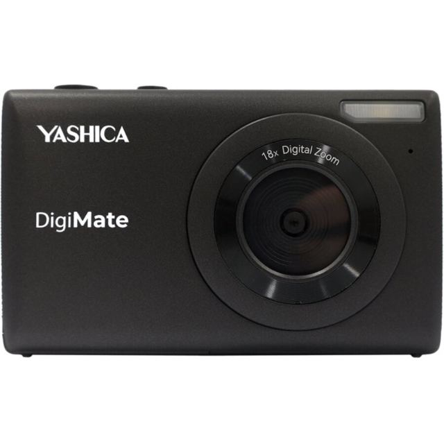 Yashica Camera digitala compacta Yashica DigiMate , 64 MP, zoom 18x, ecran 2.7, Negru