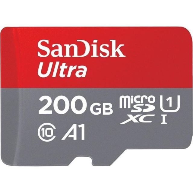 Sandisk Sandisk Ultra Android Microsdxc 200 Gb 100mb/S A1 Cl.10 Uhs-I + Adapter