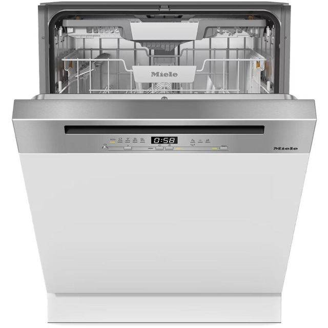 Miele Masina de spalat vase semi-incorporabila MIELE G 5811 SCi ED Active Plus, 14 seturi, 5 programe, Clasa A, 60 cm, Inox