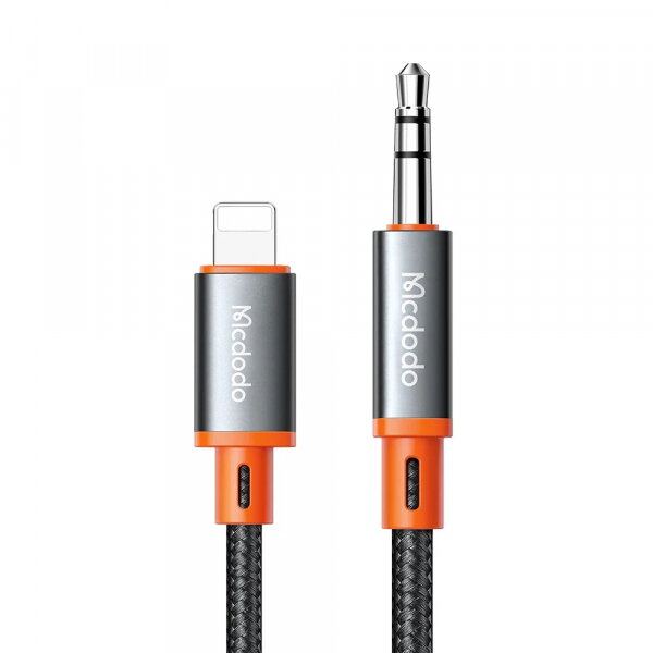 Mcdodo Cablu Audio Lightning - 3.5mm McDodo CA-0780 Castle, 1.2m, Negru