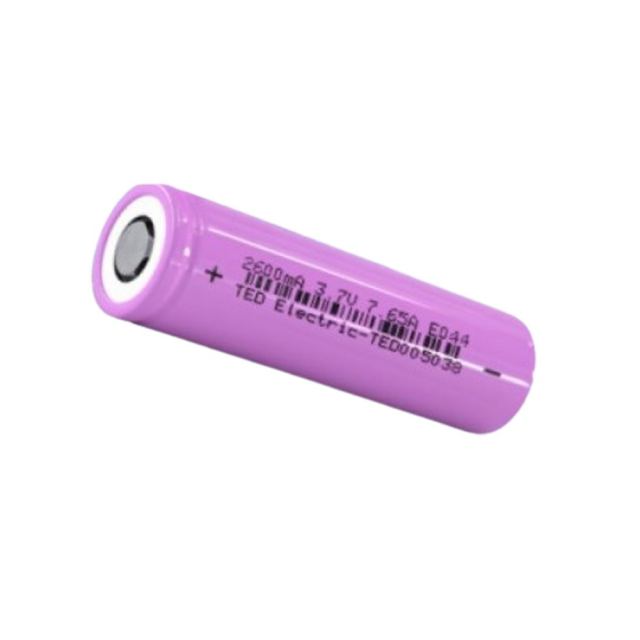 Acumulator reincarcabil Li-Ion 18650 TED TED005038, 3.6 V, 7.65 A, 2600 mAh