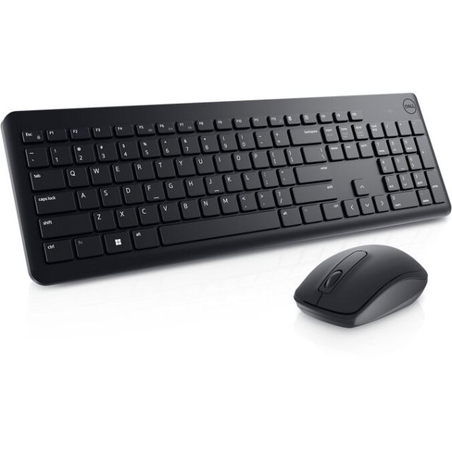 Dell Set tastatura si mouse Dell KM3322W Wireless, QWERTY, Optic, Baterie tastatura 36 luni, Baterie mouse 18 luni