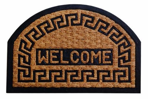 Covoras intrare Vanora VN-GOP-6040P1, cauciuc + nuca cocos, 60 x 40 cm (Maro)