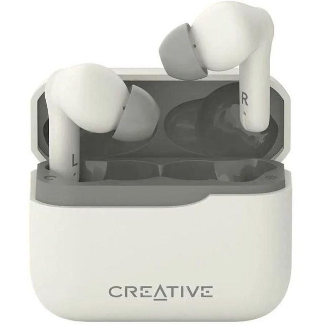 Creative&nbsp;Labs Casti  In-ear Creative Zen Air Plus, True wireless, Bluetooth, Hybrid ANC, IPX4, Alb