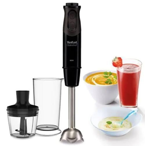 Mixer vertical Tefal OptiChef HB641838, 800 W, 10 Viteze, 0.8 L (Negru)