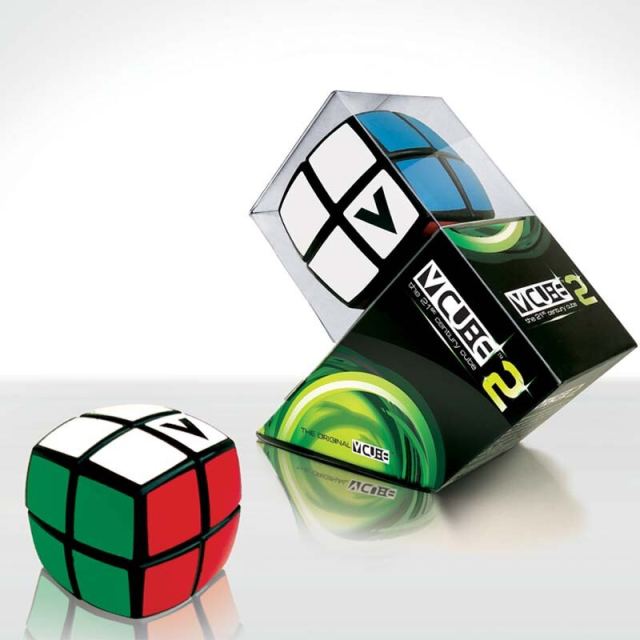 V-Cube Cub V-Cube pentru incepatori, 2x2, format rotunjit