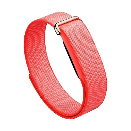 Bratara fitness Google Fitbit Air, Rezistenta la apa, Sensor optic cardiac, Accelerometru, Giroscop, Autonomie 7 zile (Rosu)