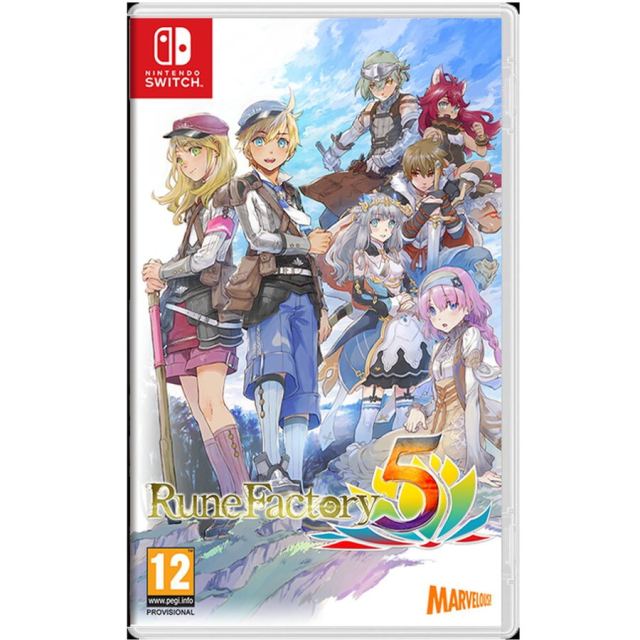 Marvelous&nbsp;Europe Joc Rune Factory 5 pentru Nintendo Switch, EN/FR/IT