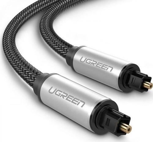 Cabluri Ugreen AW108, Toslink - Toslink, 3m (Argintiu)