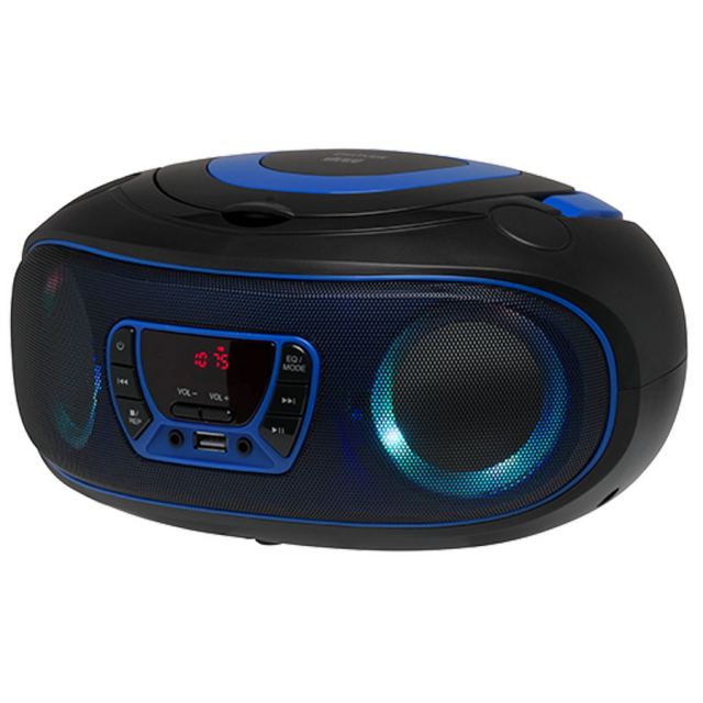 DENVER Radio cu ceas, Denver, 230 V, 26 cm x 22,5 cm x 13 cm, Albastru (111141300010)