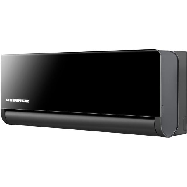 HEINNER Aparat de aer conditionat Heinner BlackPearl 12000 BTU Wi-Fi, Clasa A+++/A++, functie Super Ionizare, Breeze away, Active clean, HAC-BP12WIFI-BK,  panou Negru oglinda