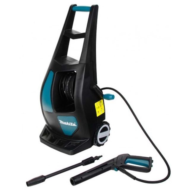 Makita Aparat de spalat cu presiune Makita HW132, 2100 W, 420 l/h, 140 bar, 50°C temperatura maxima