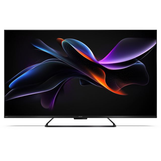 Sharp Televizor Sharp 55HR7265E, 55, 139 cm, Smart TV, QLED, 4K UHD (3840 x 2160), 144Hz, Google TV, Negru