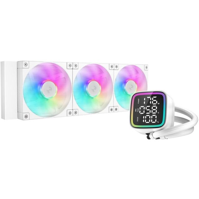 Deepcool Cooler CPU Deepcool LD360 R-LD360-WHDMMN-G-1, 360mm, Alb, ARGB