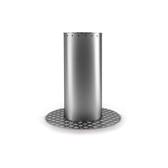Stalp / bolard fix restrictionare acces auto Motorline MPIE5/400, inox, compatibil MCONNECT LINK