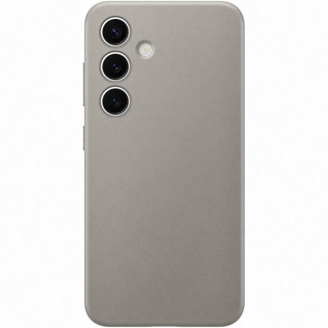 Samsung Husa Protectie Spate pentru telefon mobil Samsung Galaxy S24 Plus (S926) GP-FPS926HCAAW, Vegan Leather Case, Maro Taupe