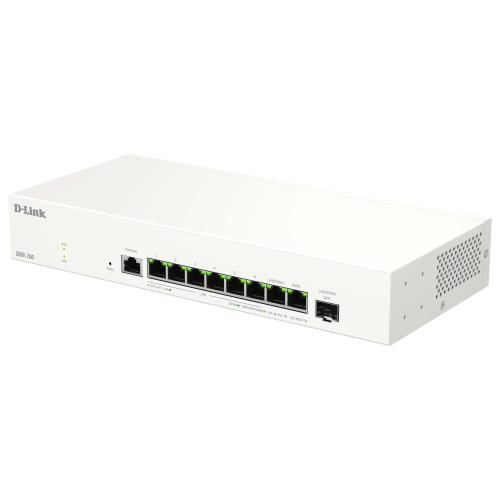 Router D-Link DBR-700, 2.5G dual WAN, echilibrare incarcare si failover, VPN (IPSec, WireGuard, OpenVPN, PPTP, L2TP), firewall SPI, port SFP, management AP central pentru pana la 15 AP-uri