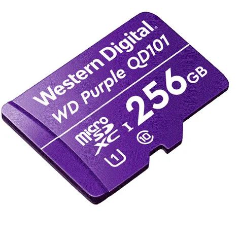 Western&nbsp;Digital Card MicroSD 256GB seria Purple Ultra Endurance - Western Digital WDD256G1P0C