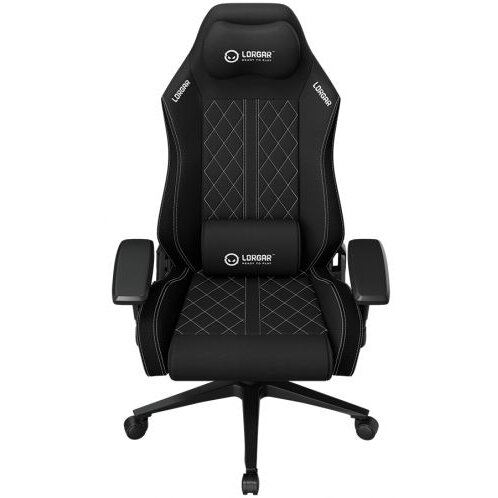 LORGAR Scaun gaming Lorgar CHA41, Negru, Cotiere 3D, Greutate maxima 150 kg, LRG-CHA41-BK-WH