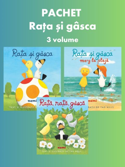 Pachet Rața și gâsca 3 vol.