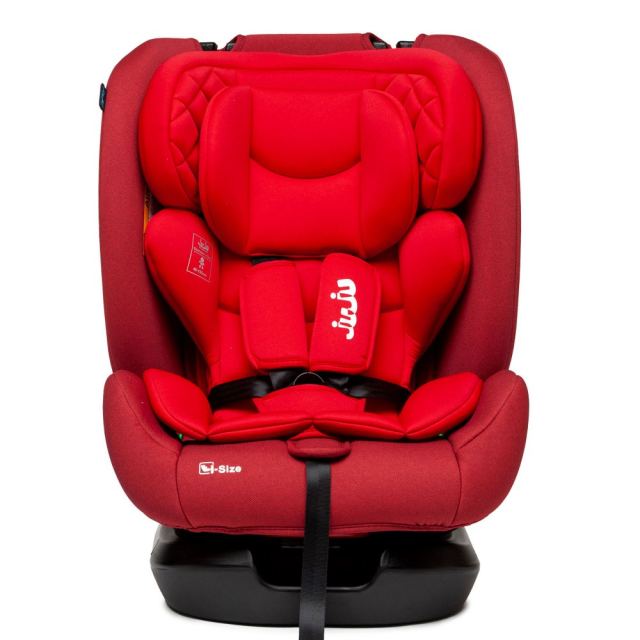Scaun auto Juju Gladiator i-Size rosu, certificare ECE R129, tetiera si centuri reglabile