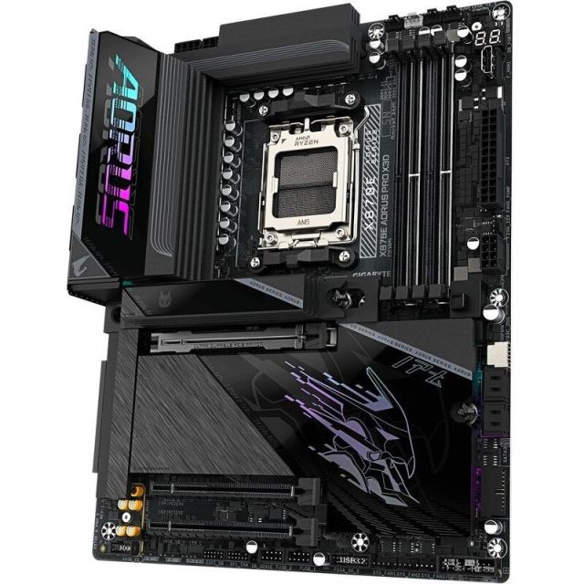 Gigabyte Placa de baza GIGABYTE X870E AORUS PRO X3D, AMD X870E, AM5, ATX, DDR5