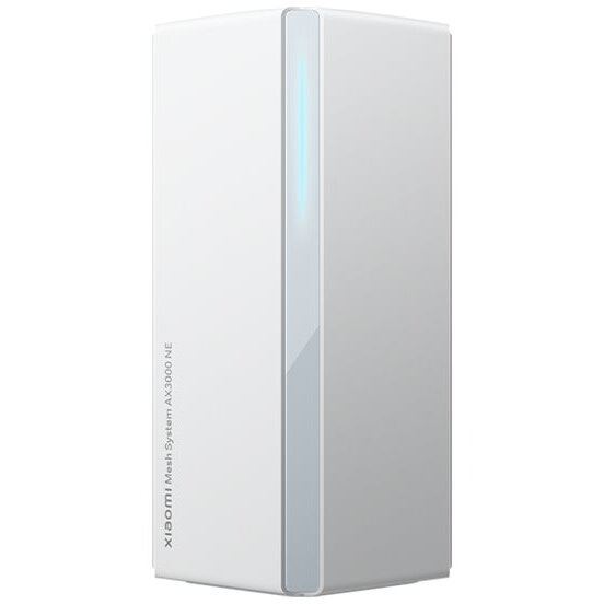 Xiaomi Router Wireless Xiaomi Mesh System AX3000 NE (1 pack) EU, Wi-Fi 6, Dual Band, 3000 Mbps, 4x Gigabit LAN