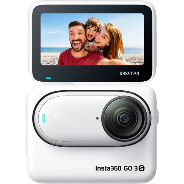 INSTA360 Camera Video Sport Insta360 GO3S, 4K, 128GB, Alb