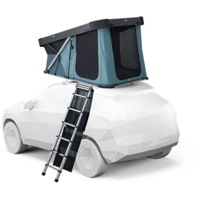 Thule Cort auto cu prindere pe plafon, Thule, Widesky, pentru 2 persoane, Albastru Ardezie