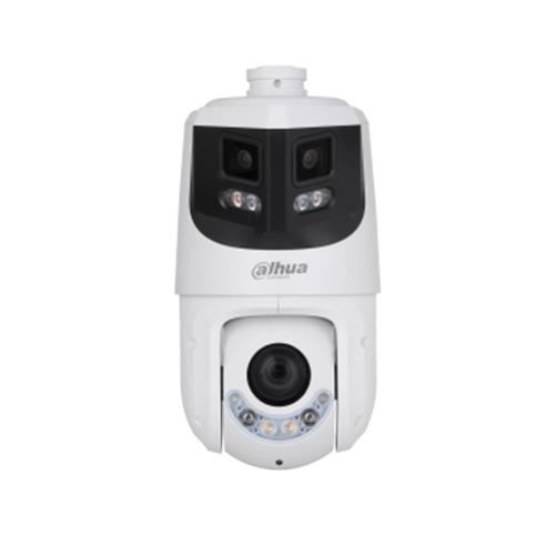 Camera supraveghere exterior IP Speed Dome PTZ Dahua Starlight TiOC SDT4E425-8P-GB-APV1, 8MP + 4MP, 5 - 125mm, IR/lumina alba 100m/50m, 25x, slot card, Smart tracking, panoramic, PoE+