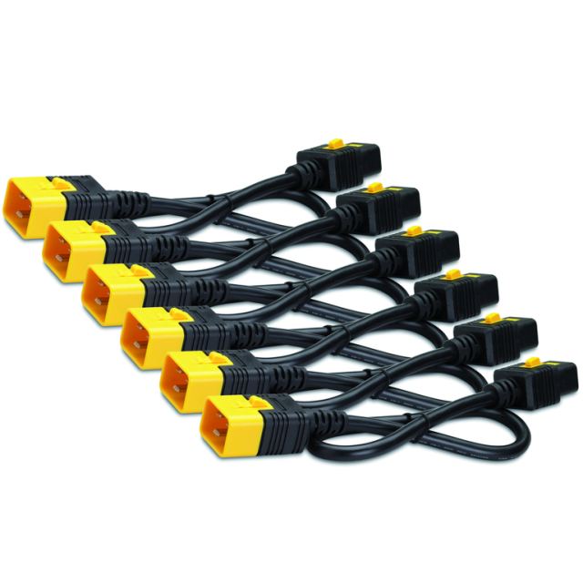 APC Kit cablu de alimentare APC NetShelter (6 buc.), cu blocare, C19 la C20, 1,2 m
