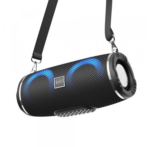 HOCO Boxa Portabila Bluetooth HOCO HC12, 10W, RGB, Waterproof, Neagra