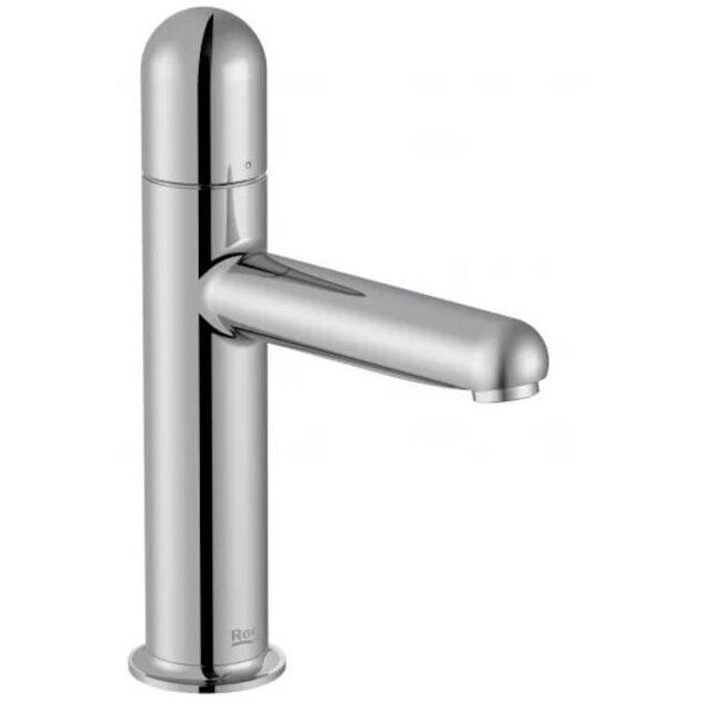 Roca Baterie lavoar Roca, Gama NU A5A3Y3FC00, monocomanda, marime S, levier metalic DOME, cartus ceramic, fara set de evacuare, crom