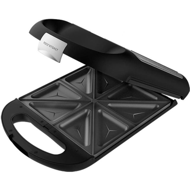 CECOTEC Prajitor de paine 3 in 1 Cecotec Rock'nToast Family, 1500W, Negru-Argintiu