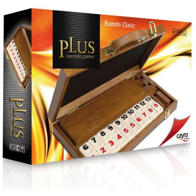 Cayro Joc Rummy Cayro, remi clasic premium cu geanta de mana