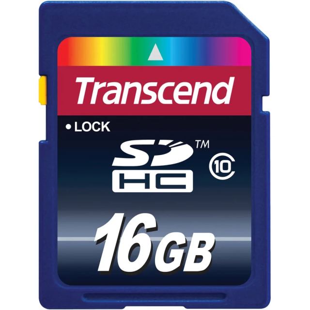 Transcend Card de memorie Transcend SDHC, 16GB, Class 10