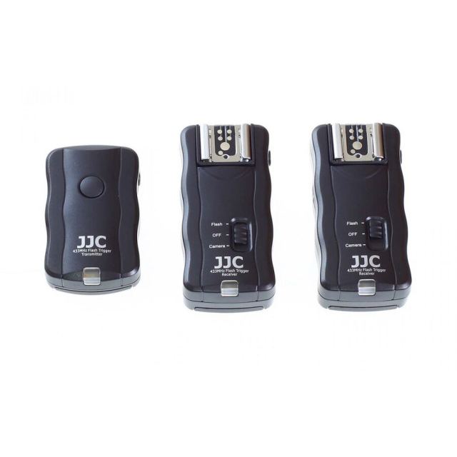 JJC Kit trigger + 2x receiver JJC JF-U2 wireless 16 canale