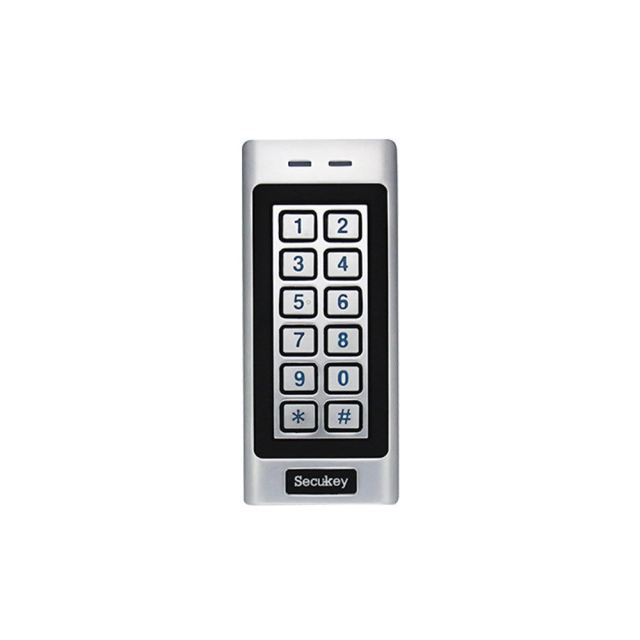 Cititor proximitate cu tastatura Secukey SK4-W, card, PIN, EM, 125 KHz, 1000 utilizatori