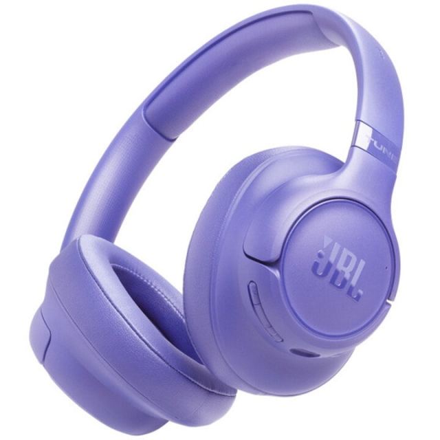 JBL Casti over-ear JBL Tune 730BT, Pure Bass Sound, Bluetooth 6.0, Conectare Multi-Point, Redare pana la 76 h, Lavanda