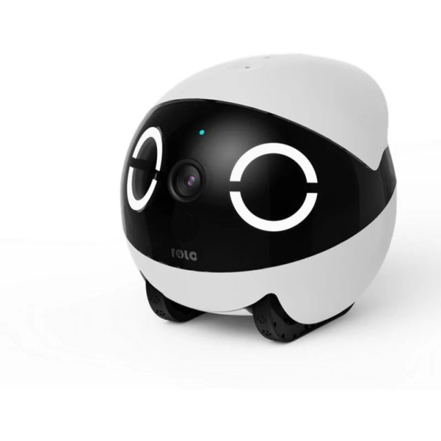 Enabot Robot de companie Enabot Rola Mini, 2K, 5000 mAh, pana la 25 zile autonomie, microSD 256GB