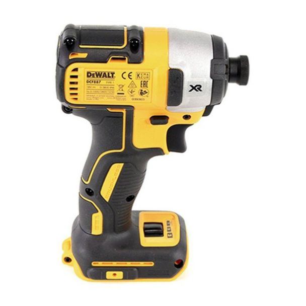 Masina de insurubat cu impact, compatibila cu acumulatori Dewalt DCF887N, 18V, cuplu maxim 205 Nm, hex 1/4""