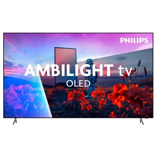 Philips Televizor OLED Philips 139 cm 55 55OLED761/12, Ultra HD 4K, Smart TV, WiFi, CI+, Negru