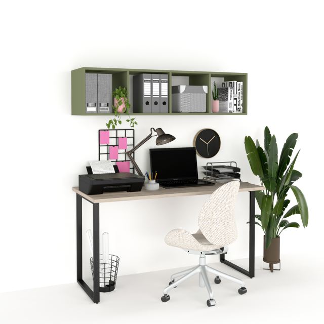 Birou cu biblioteca STUDIO 3