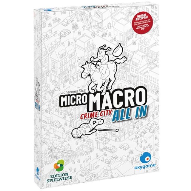 Edition&nbsp;Spielwiese Joc Edition Spielwiese - MicroMacro: Crime City - All In, limba romana