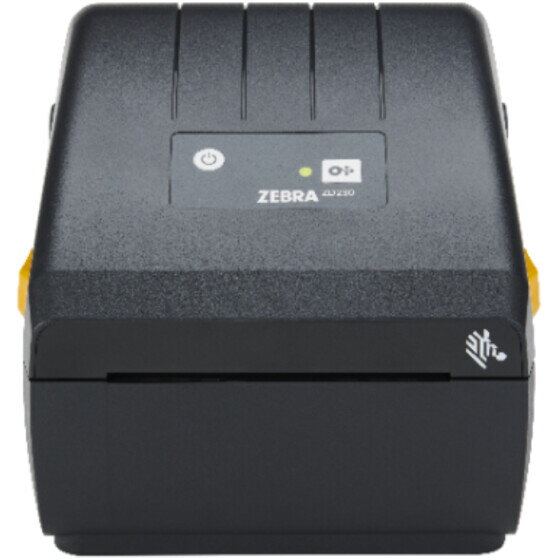 ZEBRA Imprimanta de etichete Zebra ZD230D, 203DPI, USB, Wi-Fi, bluetooth 4.0, auto-cutter, latime maxima etichete 112 mm, latime maxima printare 104 mm, viteza maxima 152mm/s, incl.: cablu USB, alimentator si cablu de alimentare, Negru