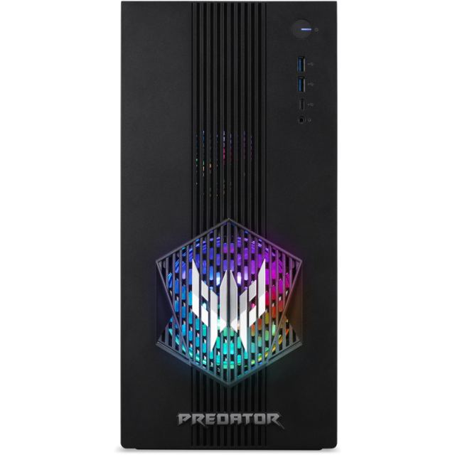 Acer Desktop PC Acer Predator Orion 3000, Intel Core Ultra 5 225F, RAM 16 GB, SSD 512 GB, RTX 5060, Windows 11 Home, Negru